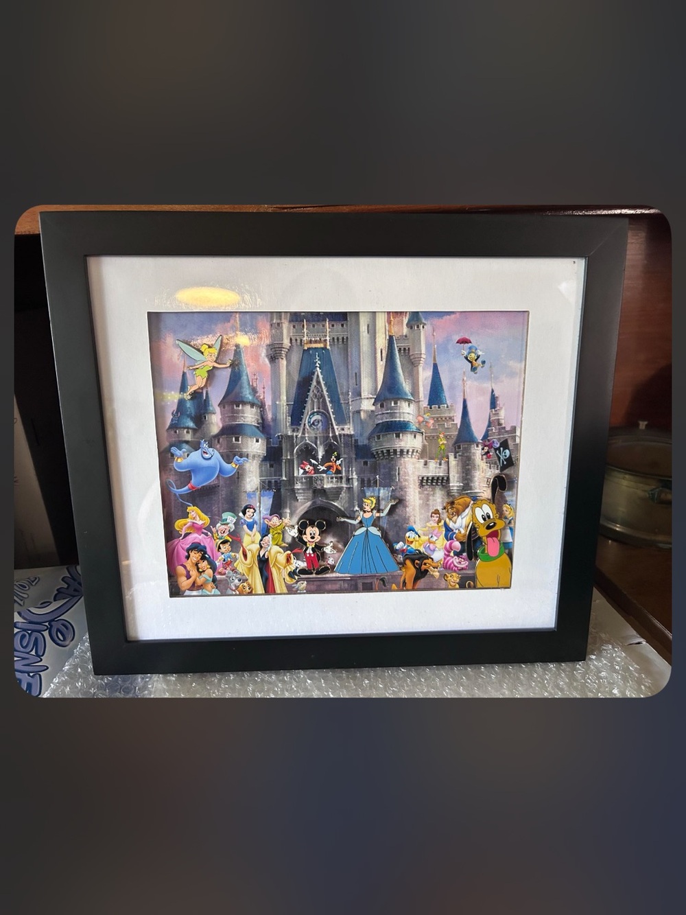 Framed Disney pins